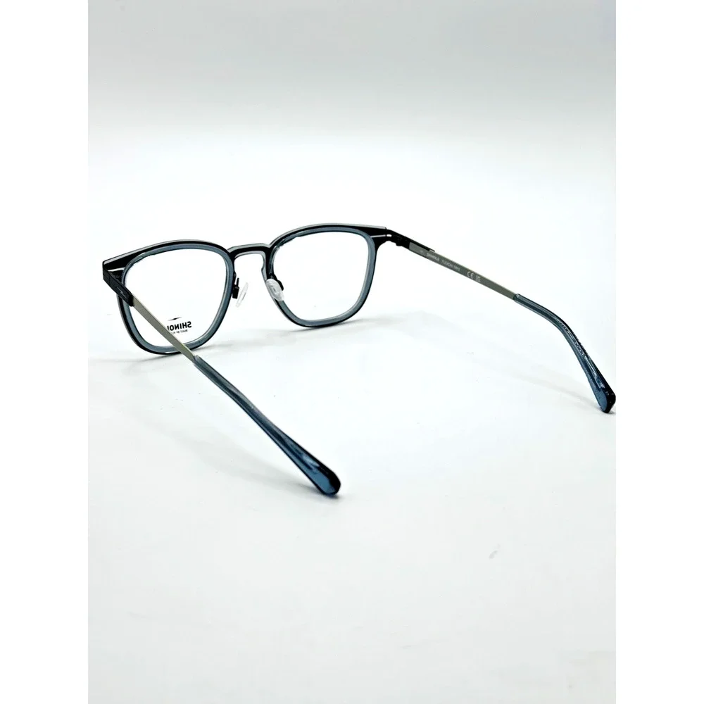 Shinola by Flexon Eyeglasses Frame SH37001 050 Crystal Smoke Full Rim 50-20-145
